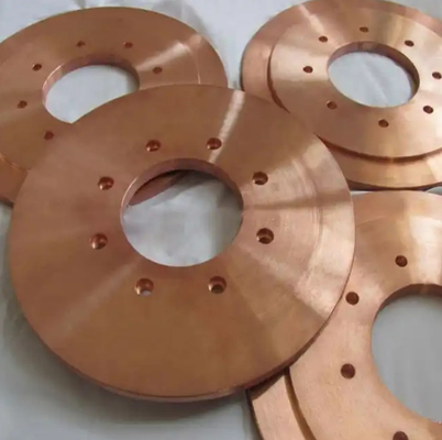 Conseils d'électrode de soudage roues pour machine de soudage à couture, résistance personnalisée