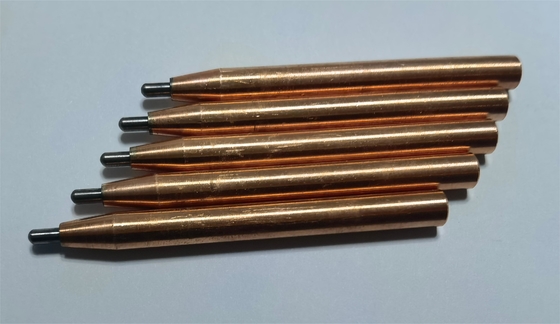 Matériau de tungstène de précision pour les applications industrielles Matériau d'électrode de soudage par points