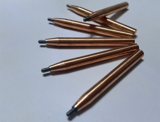 Matériau de tungstène de précision pour les applications industrielles Matériau d'électrode de soudage par points