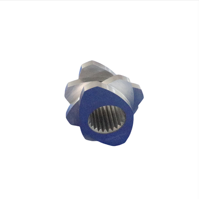 Éléments de vis bimétalliques résistants à la corrosion et baril pour extrudeuse en plastique de caoutchouc fluoré masterbatch