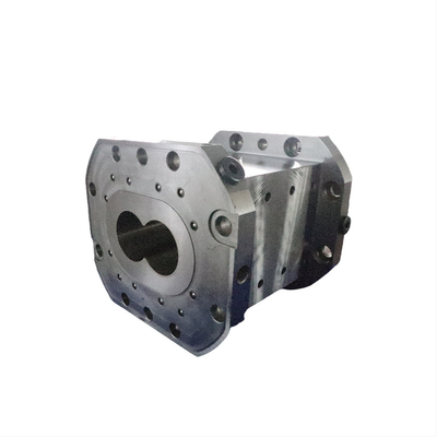 Remplacement de baril de vis bimetallique et de doublure pour extrudeuse en plastique de masterbatch en fluoroplastique