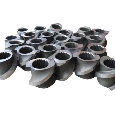 Remplacement de baril de vis bimetallique et de doublure pour extrudeuse en plastique de masterbatch en fluoroplastique