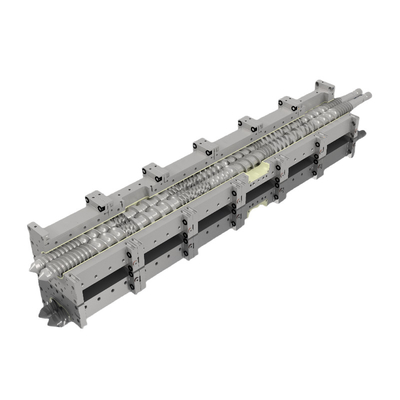 Baril de vis et revêtement pour extrudeuse en plastique de batterie de masterbatch