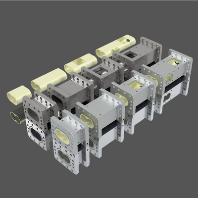 Baril de vis et revêtement pour extrudeuse en plastique de batterie de masterbatch