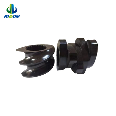 BLM Solutions personnalisées Pièces d'extrudeuse à double vis Pièces d'extrudeuse à double vis Barils de revêtement Arbre et moules