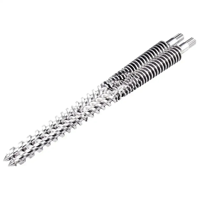 Pièces d'extrudeuse à double vis avancées d'acier à outils à grande vitesse d'acier anticorrosion pour un chauffage rapide et uniforme