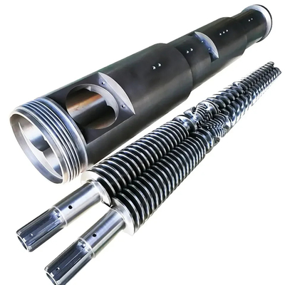 Pièces d'extrudeuse à double vis avancées d'acier à outils à grande vitesse d'acier anticorrosion pour un chauffage rapide et uniforme