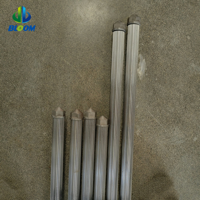 Super anti-usure accessoires d'extrudeuse en plastique arbre à vis pour la production de masterbatch et de polymère
