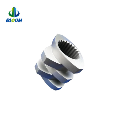 Extrudeuse en plastique à double vis en co-rotation parallèle, vis en alliage de cobalt pour PEEK PVDF