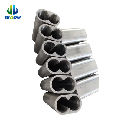 Parties d'extrudeuse en plastique à double vis Cobalt Nickel Alloy Barrel Liner pour la production de lisier de batterie au lithium