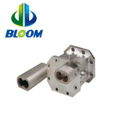 W6Mo5Cr4V2 Baril d'extrudeuse en plastique pour extrudeuse à double vis LDPE/HDPE/PP Extrudeuse à soufflage par film Baril d'extrudeuse à vis bimetallique