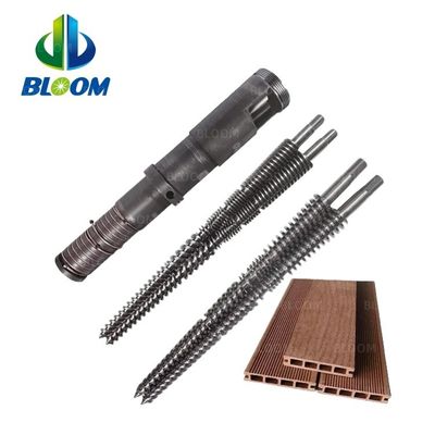 Baril à vis / Baril à vis jumelles coniques / Baril à vis d'extrudeur pour l'extrusion de tuyaux
