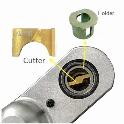 Le chapeau d'électrode de soudage par points incline l'outil pneumatique tenu dans la main de habillage d'astuce