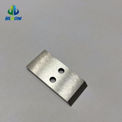 Couteau de machine industrielle de petite taille en forme spéciale pour l'emballage alimentaire Recyclage en plastique SS Résistance à l'usure en acier
