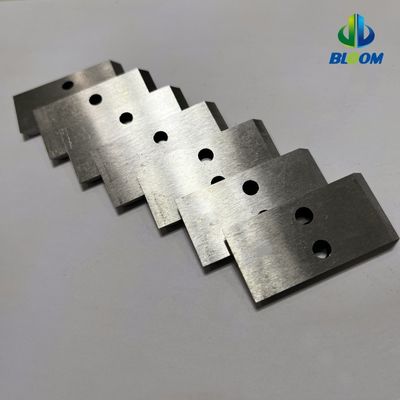 Lames de petites machines industrielles de forme spéciale pour le recyclage du plastique