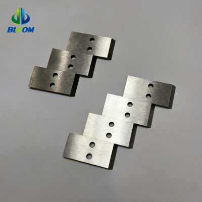 Lames de petites machines industrielles de forme spéciale pour le recyclage du plastique