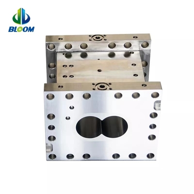Bimétallique vis et baril extrudeur arbre extrudeur baril tunnel pour la production de PEEK