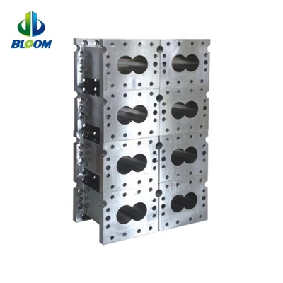 Bimétallique vis et baril extrudeur arbre extrudeur baril tunnel pour la production de PEEK