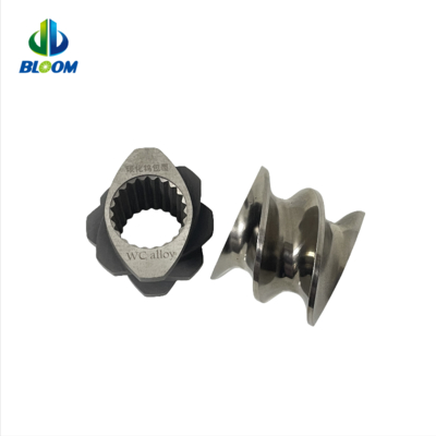 Chine Fabricant Double Vis Extrudeuse Machine Pièces Détachées Segment de Vis pour Batterie Lithium