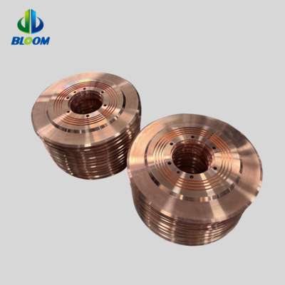 Roue de soudage à couture en alliage CuCrZr pour soudage par résistance