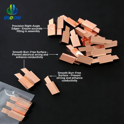 Composants de connexion en BeCu à haute conductivité personnalisables pour la réfrigération et les compresseurs d'air résistants à la corrosion