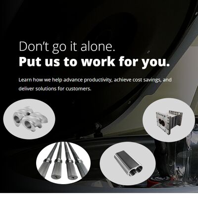 Pièces d'extrudeuse à double vis usinées avec précision CNC avec résistance à l'usure et à la corrosion dans des tailles personnalisées