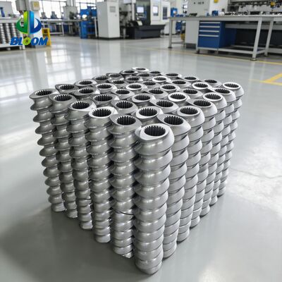 Pièces d'extrudeuse à double vis usinées avec précision CNC avec résistance à l'usure et à la corrosion dans des tailles personnalisées