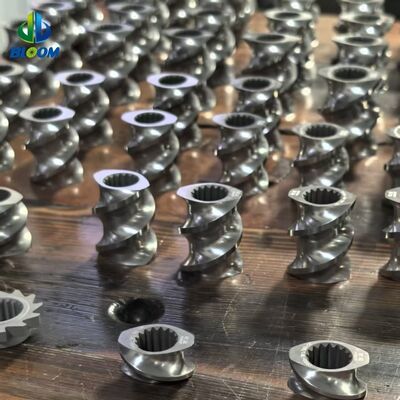 High Efficiency Mixing 30mm Bimetallic Twin Screw Elements for Durable Extruder Performance