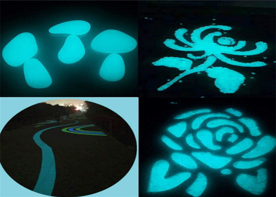 Pierres lumineuses résistantes à la température de jardin avec 12 heures de rougeoyer