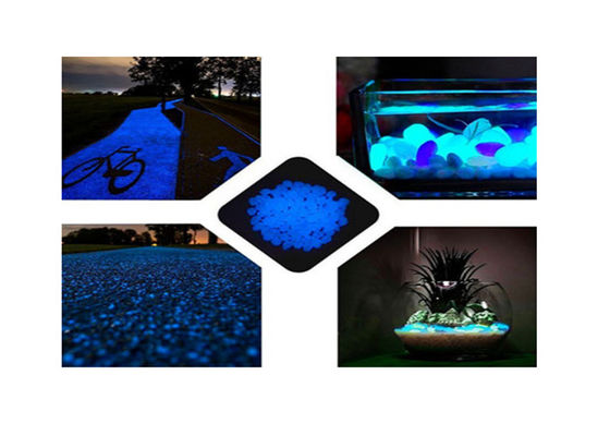 Pierre lumineuse artificielle avec de basses conditions de stockage de lumière d'excitation