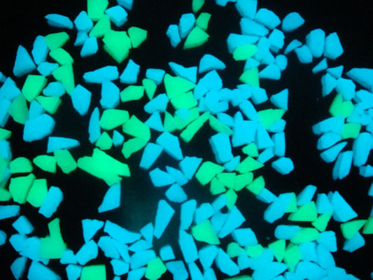 gravier 3H luminescent synthétique rougeoyant pour la décoration de paysage