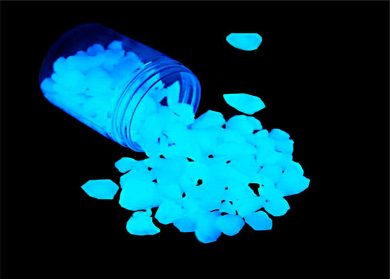 cailloux 2H fluorescents artificiels rougeoyants pour l'aquarium d'aquarium