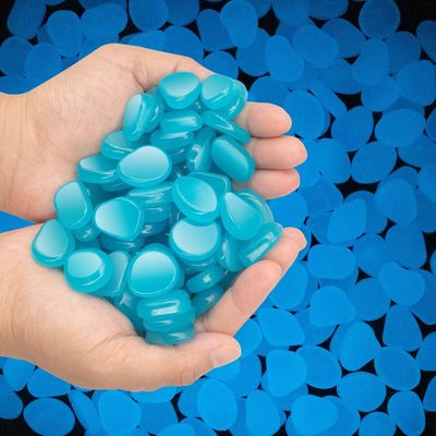 Jardin de bleu de cobalt aménageant la décoration en parc 1.5mm 3mm d'aquarium