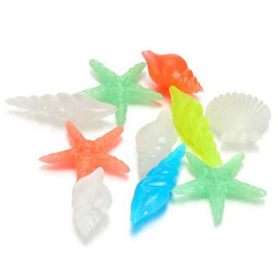 Cailloux de lueur de nuit de Marine Organism Type 3mm pour l'aquarium