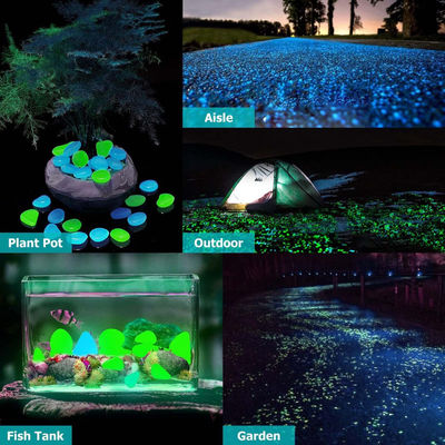 Pierres lumineuses de jardin de 100PCS DIY pour des passages couverts de pelouses de yards