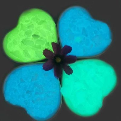 La lueur de gravier lapide les matériaux luminescents pour la décoration de route