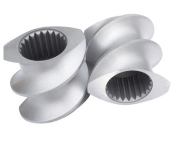 élément de vis du jumeau 316L pour la ligne en plastique de production à la machine de Masterbatch