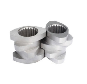 élément de vis du jumeau 316L pour la ligne en plastique de production à la machine de Masterbatch