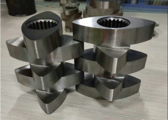 Anti pièces de boudineuse à vis de jumeau de corrosion pour des fermoirs de baril de vis d'extrudeuse