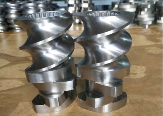 Anti pièces de boudineuse à vis de jumeau de corrosion pour des fermoirs de baril de vis d'extrudeuse