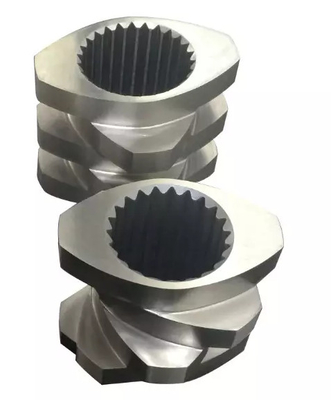 Pièces jumelles de malaxage de boudineuse à vis de bloc pour la vis tournante d'extrudeuse de Co