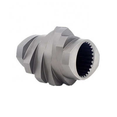 Élément complet de vis du jumeau 316L pour composer l'extrudeuse