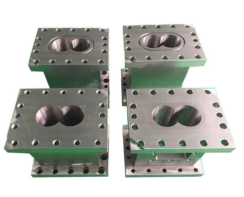 baril jumeau parallèle de la vis 316L pour l'extrudeuse en plastique
