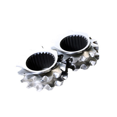 Éléments à vis jumelles de la série ZSK W6Mo5Cr4V2 pour extrudeuses à vis jumelles en co-rotation avec une plage de diamètre de 20 mm à 200 mm