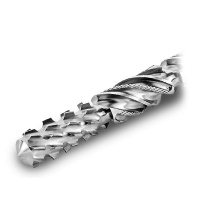 Seul baril de boudineuse à vis pour la machine de granulation bimétallique