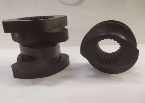 Diamètre 62.4mm d'éléments de vis de QPQ W6Mo5Cr4V2 pour l'extrudeuse en plastique