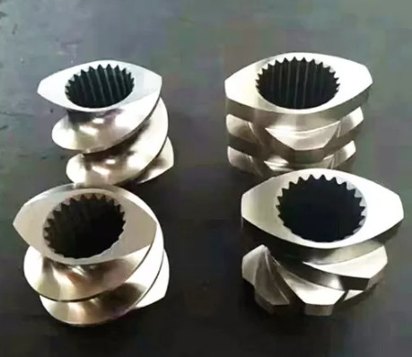 Type 75 éléments jumeaux de boudineuse à vis pour machiner les pièces de rechange de plastique d'extrudeuse