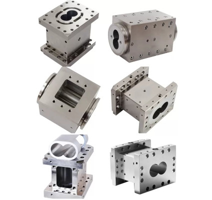 Pièces de rechange de boudineuse à vis de double de Coperion ZSK58 pour le polyamide 6 avec l'application de la composition en fibre de verre (PA6-GF30)