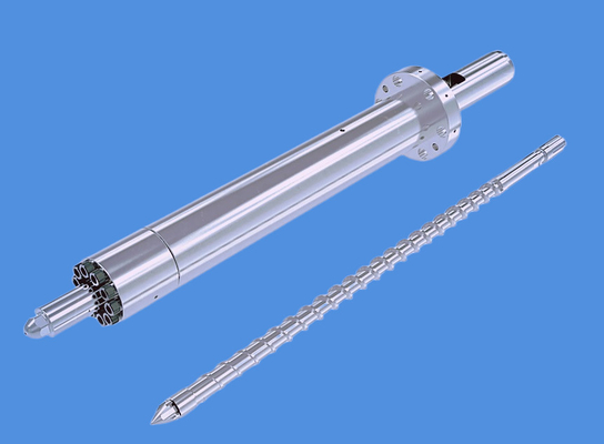 Vis et baril de machine de moulage par injection de Mitsubishi comme Assemby