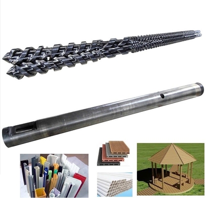 Vis et baril d'extrudeuse de Theysohn pour le tuyau de PVC/Wpc/profil